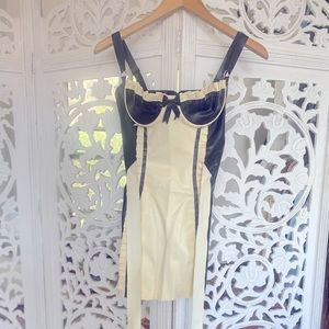 Sexy Maid Latex Dress